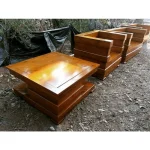 Kursi Tamu Box Sudut Minimalis Kayu Jati Perhutani | Sofa Tamu Jepara Premium - Gambar 3