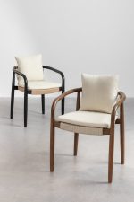 Armchair Minimalis Kayu Jati
