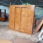 lemari pakaian sliding 4 pintu
