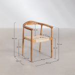 Kursi Makan Armchair Modern