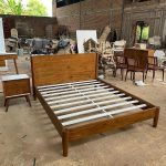 kamar tidur minimalis kayu jati