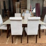 meja makan 6 kursi sofa