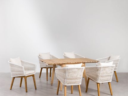 Set Meja Makan Outdoor