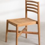 kursi makan outdoor kayu jati