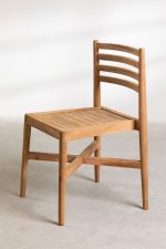 kursi makan outdoor kayu jati