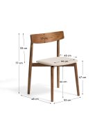 Maya Kursi Cafe Minimalis Kayu Jati