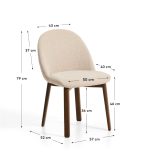 Dya Kursi Cafe Sofa Kayu Jati Minimalis Modern