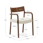 Vana Kursi Cafe Kayu Jati Minimalis Modern