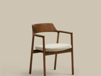 Hiroshima Kursi Cafe Kayu Jati Minimalis Modern