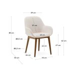 Sutra Armchair Kursi Cafe Kayu Jati