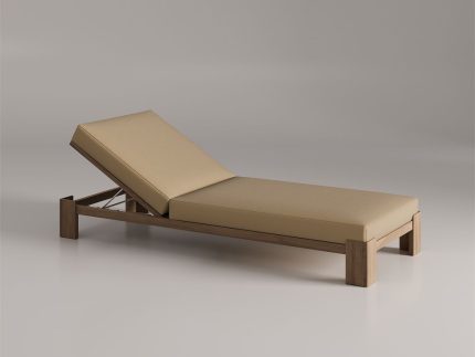 Loka Sunbed Lounger Minimalis
