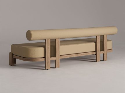 Sela Sofa 3 Seater Minimalis Modern Kayu Jati