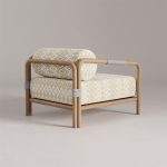 Rumi Sofa Minimalis Modern Kayu Jati