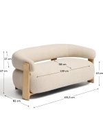 Terra Sofa 2 Seater Minimalis