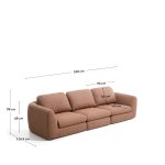 Varaloom Sofa 3 Seater Minimalis