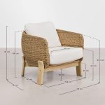 Kanaya Sofa Outdoor Kayu Jati