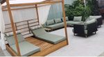 Pergola Outdoor Kayu Jati