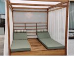 Pergola Outdoor Kayu Jati