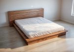 Tempat Tidur Minimalis Japandi