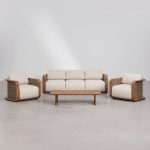 Set Sofa Outdoor Kayu Jati