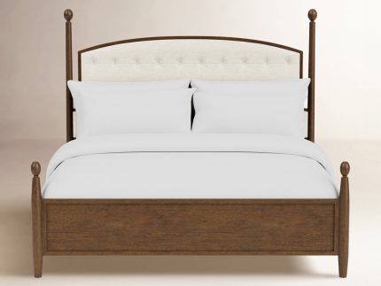 Dipan Minimalis Kayu Jati Headboard Sofa Empuk | Elegan & Modern