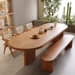 Ruangkara Meja Makan Modern Kayu Jati
