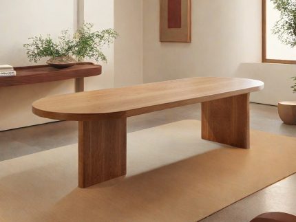 Ruangkara Meja Makan Modern Kayu Jati