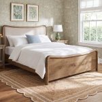 Ghauri Dipan Minimalis Kayu Jati Solid Headboard Sofa