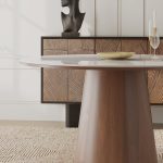 Adiwarna Meja Makan Bulat Modern