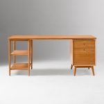 Nayamulia Meja Kerja Minimalis Modern