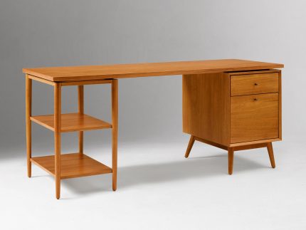 Nayamulia Meja Kerja Minimalis Modern