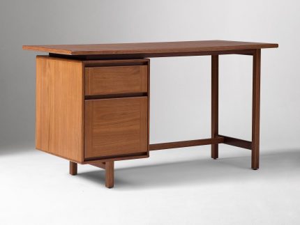 Nawita Meja Kerja Minimalis Modern Kayu Jati