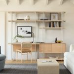 Kabinet Minimalis Kayu Jati Kombinasi Jati