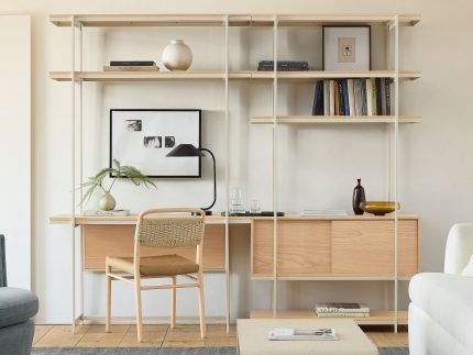 Kabinet Minimalis Kayu Jati Kombinasi Jati