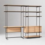 Kabinet Minimalis Kayu Jati Kombinasi Jati