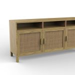 Amertha Credenza Minimalis Kayu Jati