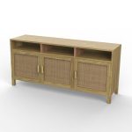 Amertha Credenza Minimalis Kayu Jati