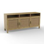 Amertha Credenza Minimalis Kayu Jati