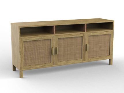 Amertha Credenza Minimalis Kayu Jati