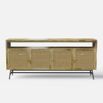 Darana Credenza Minimalis Kayu Jati