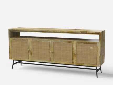 Darana Credenza Minimalis Kayu Jati