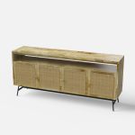 Darana Credenza Minimalis Kayu Jati