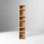 Baskara Rak Buku Minimalis Kayu Jati