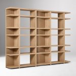 Baskara Rak Buku Minimalis Kayu Jati