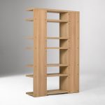 Sasmitha Rak Buku Minimalis Kayu Jati