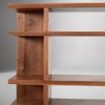 Baskara Rak Buku Minimalis Kayu Jati
